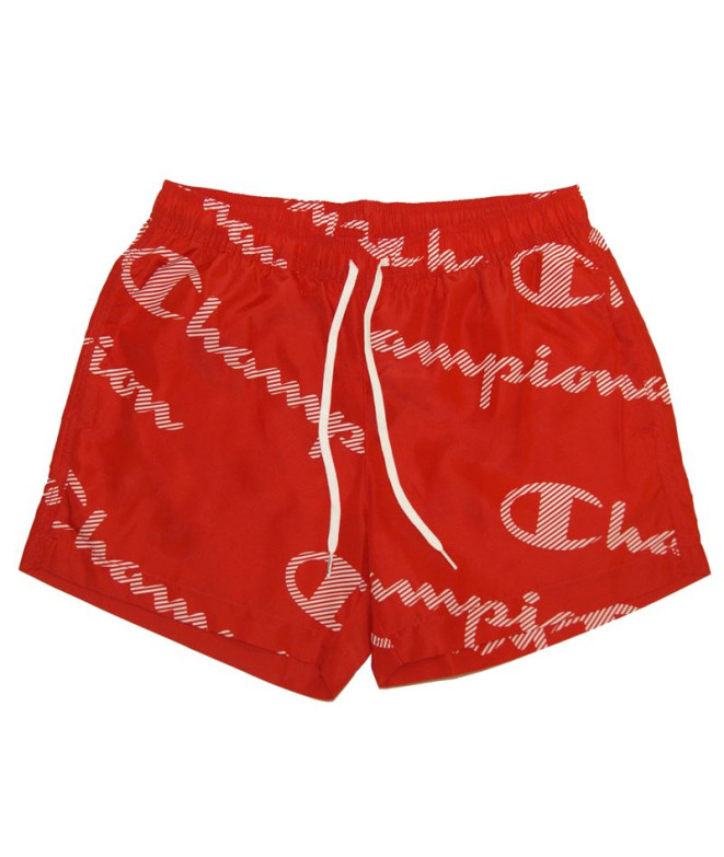 Maillot de bain Champion Short de bain rouge...