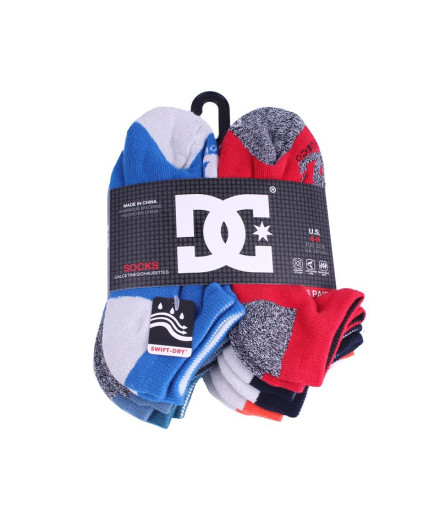 Lot de 6 paires de chaussettes Sportswear DC Colour Block