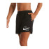 Maillot de bain de Playa Y Piscine Nike Homme short Volley 5" Noir