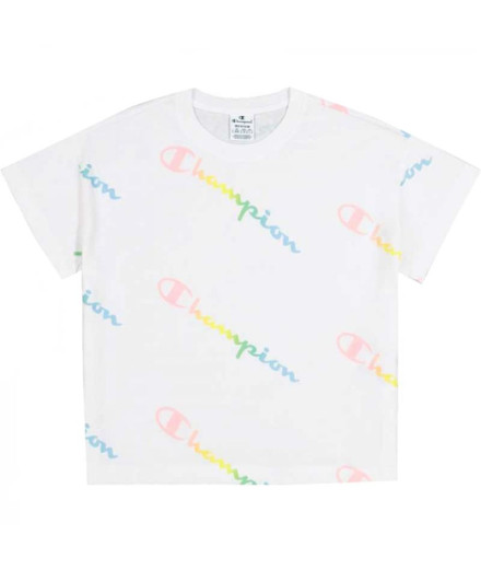 T-shirt Champion Croptop à col roulé