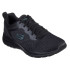 Chaussures Skechers Bountiful - Quick Pa Femme Noir Maille Ingénierie / Garniture