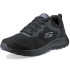 Chaussures Skechers Bountiful - Quick Pa Femme Noir Maille Ingénierie / Garniture