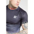 Siksilk - T-shirt homme raglan à ourlet incurvé