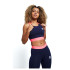 Fitness Top Siksilk Neon Tape Bralette Femmes