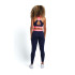 Fitness Top Siksilk Neon Tape Bralette Femmes