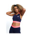 Fitness Top Siksilk Neon Tape Bralette Femmes