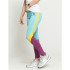 Leggings adidas Taille haute bleu Femmes