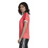 T-shirt adidas 3 bandes rouges Femme