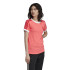 T-shirt adidas 3 bandes rouges Femme