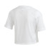 T-shirt adidas Adicolor 3D Trefoil blanc Femme