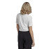 T-shirt adidas Adicolor 3D Trefoil blanc Femme