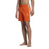 Maillot de bain adidas 3 bandes orange Homme orange