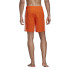 Maillot de bain adidas 3 bandes orange Homme orange