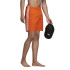 Maillot de bain adidas 3 bandes orange Homme orange