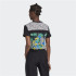 T-shirt adidas Coupe courte noire Femme