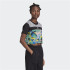 T-shirt adidas Coupe courte noire Femme
