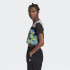 T-shirt adidas Coupe courte noire Femme