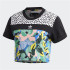 T-shirt adidas Coupe courte noire Femme
