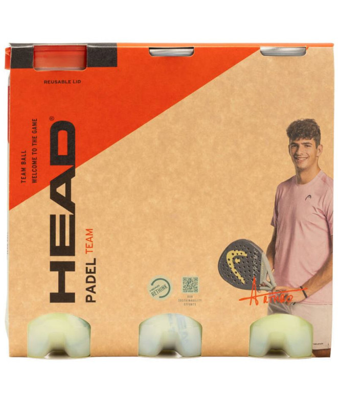 Balles à partir de Pádel Head 3X3B Head 6Dz