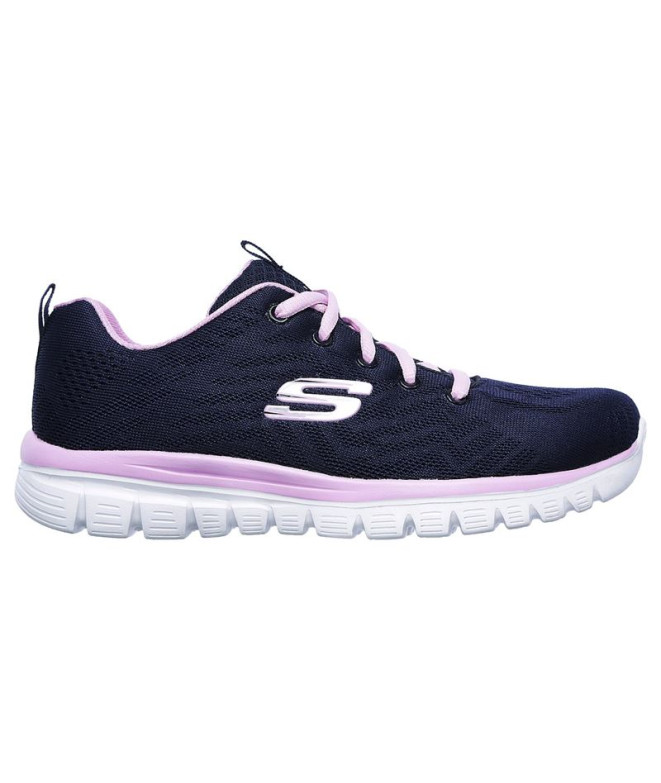 Chaussures Skechers Graceful-Get Connect Bleu...