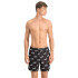 Maillot de bain by natation Puma Logo Aop N1 Noir imprimé