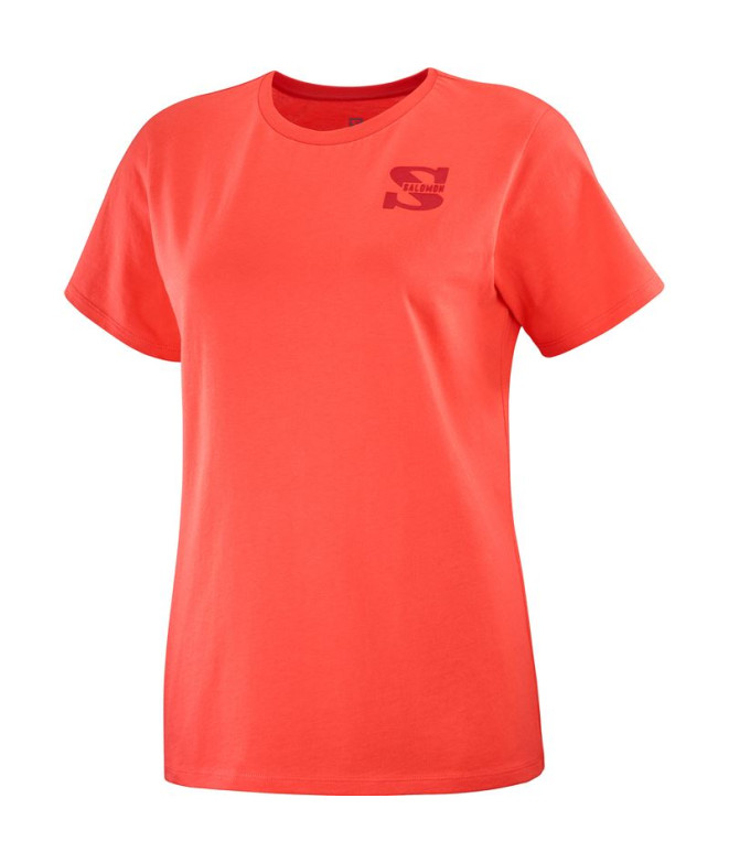 T-shirt Fitness Salomon Outlife Small Logo