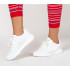 Chaussures Skechers Bobs Squad - Tough T Femme White Engineered Knit