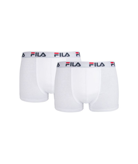 Pack 2 Boxers Sportswear Fila Homme Blanc