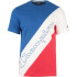 T-shirt Sportswear Champion Manches courtes Bleu-Rouge