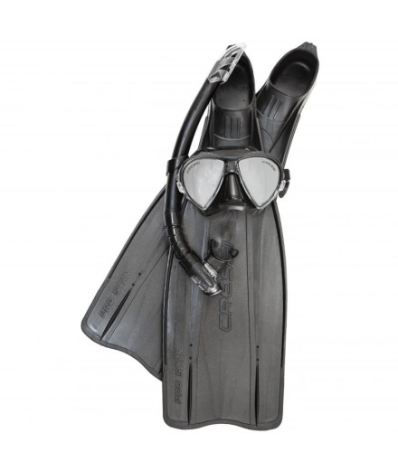 Kit de Natation Cressi Sub Kit Pro Star Noir