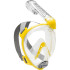 Masque de Snorkel Cressi Sub Duke Transparent-Jaune S/M