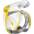 Masque de Snorkel Cressi Sub Duke Transparent-Jaune S/M