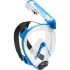 Masque de Snorkel Cressi Sub Duke Transparent-Bleu M/L