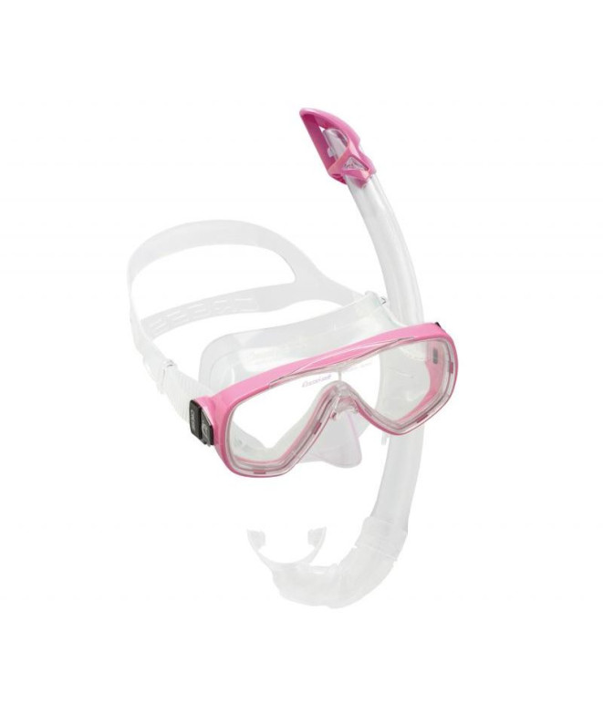 Kit de Snorkel Cressi Sub Onda Transp-Rose