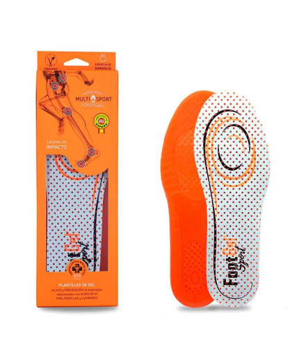 Semelles Footgel Sport Orange