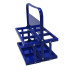 Porte-bouteilles de Football Atipick PVC pliable 6 und 0.75L Bleu