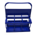 Porte-bouteilles de Football Atipick PVC pliable 6 und 0.75L Bleu
