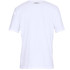 T-shirt Under Armour Numéro d'équipe Mot-symbole Blanc