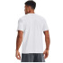 T-shirt Under Armour Numéro d'équipe Mot-symbole Blanc