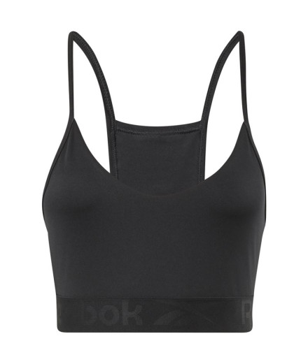 Brassiere de sport Reebok Strappy Noir