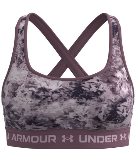 Brassiere de sport Under Armour Mid Crossback Printed
