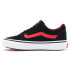 Chaussures Vans Ward VansGuard YT Suede Black Red
