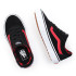 Chaussures Vans Ward VansGuard YT Suede Black Red