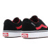 Chaussures Vans Ward VansGuard YT Suede Black Red