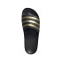 Tongs adidas Adilette Aqua Noir Or