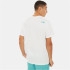 T-shirt The North Face Fine blanc/bleu Homme