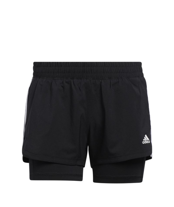 Pantalon de fitness adidas Pacer 3S 2 en 1 Femmes
