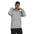 Sweatshirt adidas Essentials Mélange Brodé Petit Logo M Gris