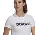T-shirt adidas Femme Lin White