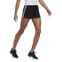 Pantalons short adidas 3Bandas Femme Noir
